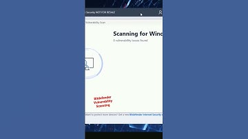 Bitdefender Vulnerability Scanning 🔎