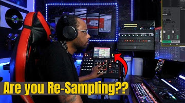 How to make better beats - Resample Your Melodies - MPC X Beat Making [No Talking]