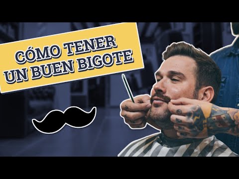 👨 CÓMO CONSEGUIR UN BUEN BIGOTE 🧔 Cómo recortar el BIGOTE | Barbers Crew