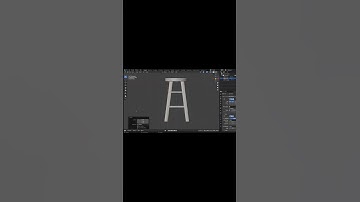 DailyBlend Challenge: Crafting a Photorealistic Stool in Blender -  Timelapse