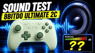 8BitDo Ultimate 2C Controller - Sound Test (dB Comparison)