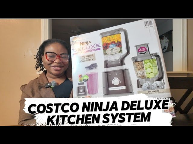 UNBOXING AND REVIEW COSTCO NINJA DELUXE KITCHEN SYSTEM