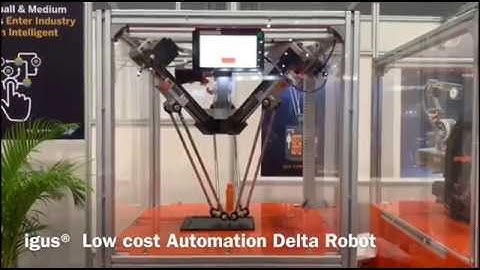 igus® Delta Robot Demonstration at ITAP 2019