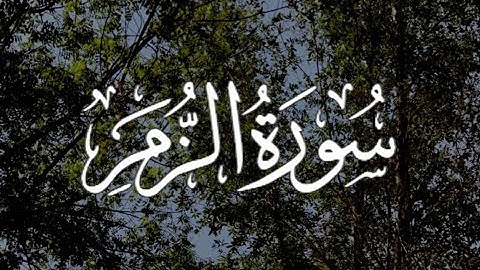 Surah Az-Zumar | سورة الزمر كاملة مكتوبة بصوت القارئ-ياسر الدوسري-