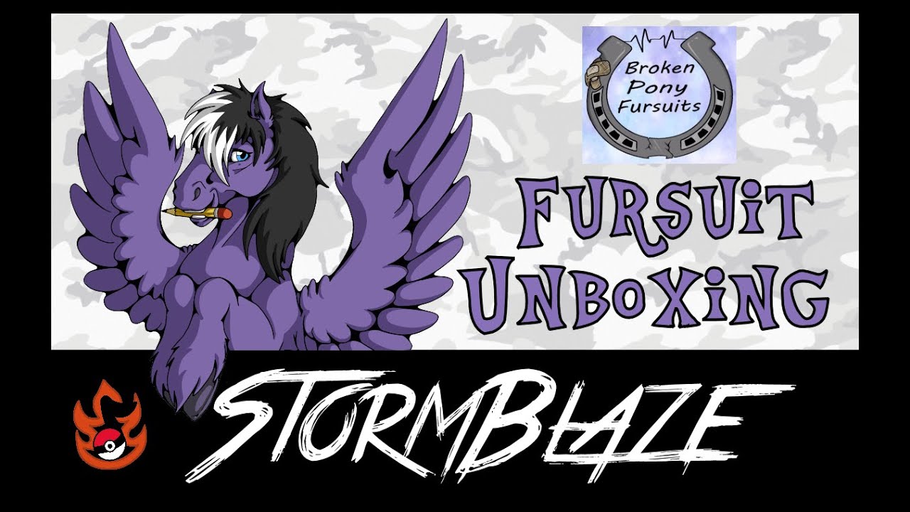 StormBlaze the Pegasus by BrokenPony Fursuits - Fursuit Unboxing