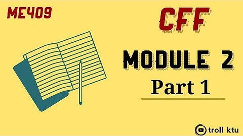 CFF KTU | Compressible Fluid Flow | S7 Mechanical |Module 2 Part 1| ME409