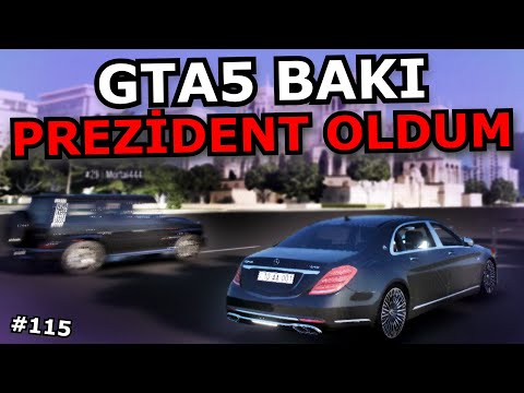 POLİSDƏN QAÇDIM, PREZİDENT OLDUM [GTA 5 BAKU ] Azərbaycanca