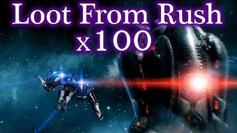 Warframe - Loot From 100 Rush Missions