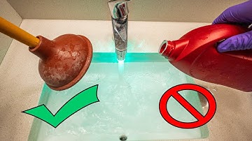 Hoe je een verstopte wastafel in de badkamer in 2 minuten eenvoudig kunt ontstoppen