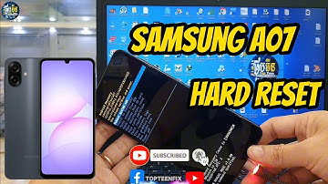 Samsung A07 Hard Reset 