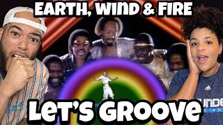 ONE OF OUR NEW FAVORITES!..| FIRST TIME HEARING Earth, Wind, and Fire   Lets Groove REACTION