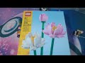 Armando las flores de Loto 🪷 de lego JOSS COLLECTOR 856 está en vivo