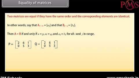NCERT|CBSE Class 12-Science|Algebra of Matrices-I |Animation in English|easy and fun