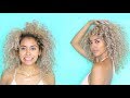 How to Maintain HEALTHY, Curly, Blonde Hair