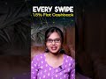 Axis Bank Flipkart Credit Card review | Har Swipe Pe Unlimited Cashback! #shorts #creditcard