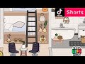 TikTok | Toca Life World | Aesthetic Apartment Makeover 🧺✨ | Room Tour #shorts #tocaworld