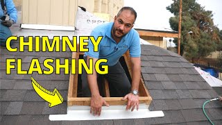 How to Install Chimney Flashing | Shingle Roof Install Guide