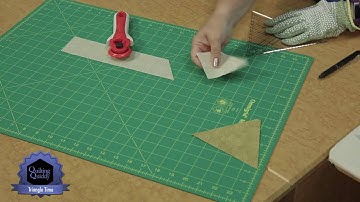 Quilting Quickly: Triangle Time - a Lap Quilt with Style!