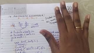 Operators in c| Arithmetic operator|student marklist |class-6