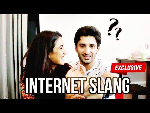 EXCLUSIVE! Jasmin Bhasin & Sidhant Gupta TAKE The Internet Slang Challenge