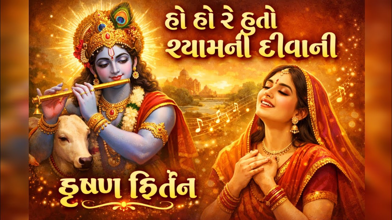 હો હો રે હુતો શ્યામની દીવાની | Krishna Bhajan 2026 | Latest Gujarati Bhajan | Shyam Bhakti Song