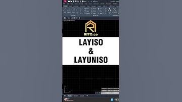 34.LAYISO & LAYUNISO - AUTOCAD COMMAND