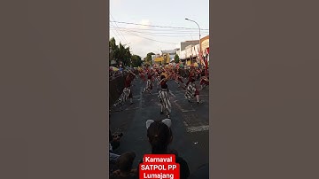 sendra tari anggota satpol PP Lumajang