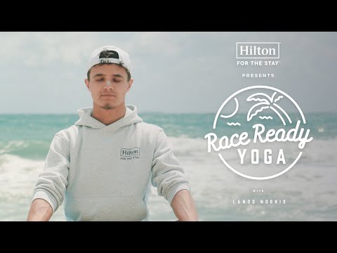 Lando Norris’ Yoga Routine (Getting Race Ready) | Hilton