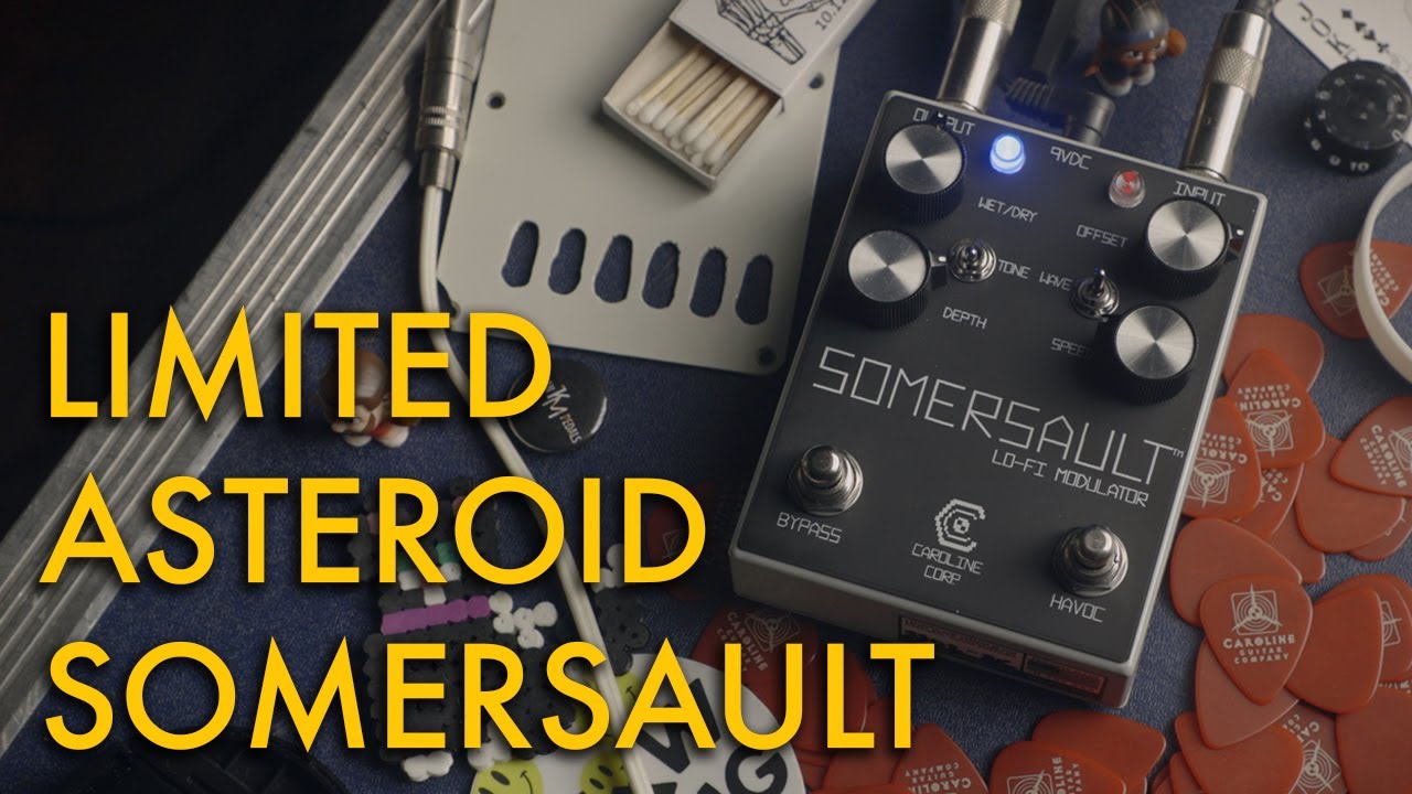 ギター Caroline Guitar Company Somersault Caroline Guitar Co Somersault Lo-Fi Modulator Demo - YouTube