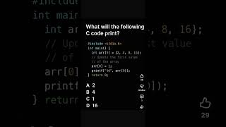 C interview question #cprogramming #cpp #coding #trending #interviewprep #software #programming