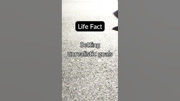 Setting unrealistic goals. #keepthepace #motivation #stayfocused #advice #facts #lifegoalsinprogress