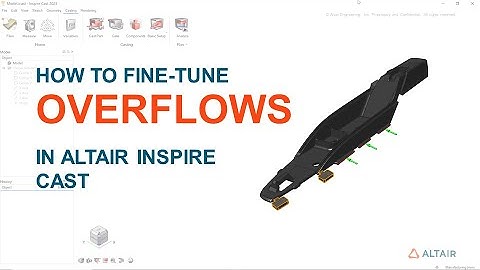 How to Fine-Tune Overflows in Altair Inspire Cast