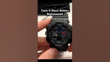 Casio G Shock Battery Replacement | How to Replace the Watch Battery on a Casio G Shock