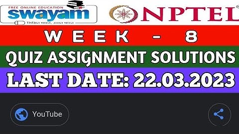 NPTEL OIL HYDRAULICS AND PNEUMATICS WEEK 8 ASSIGNMENT SOLUTIONS #nptel2023 #opeducore #nptelanswer