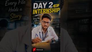 Day in My Life | Day 2 of MBBS Internship 🩺 #shorts #mbbslife
