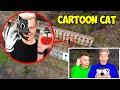 URGENTE! SCP FOUNDATION atrapó a CARTOON CAT ! CARTOON CAT robó el cuerpo de BRUNO !