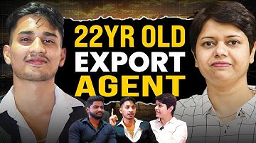 Meet 22 Year Old Export Agent | Crude Oil Trading | Marine Product Exports |  KDSushma