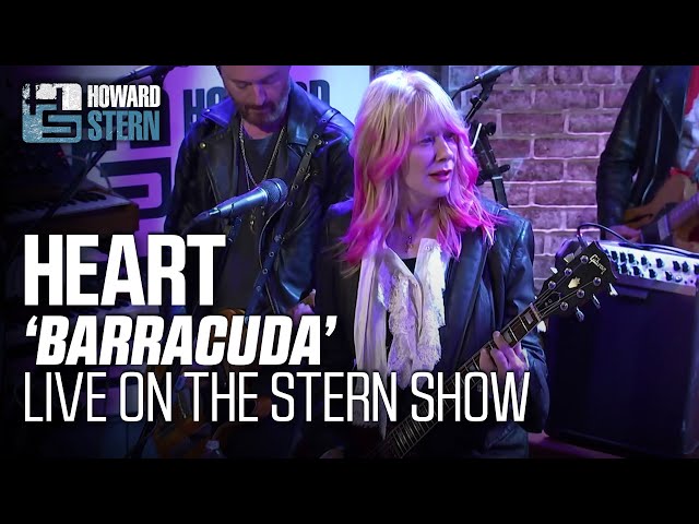 Heart “Barracuda” Live on the Stern Show class=
