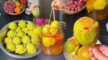 Cách làm món cóc ngâm chua ngọt tuổi thơ  | Cóc ngâm chua ngọt ngon