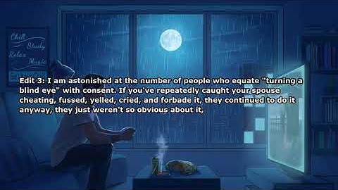 Cheaters, why did you cheat wen you could