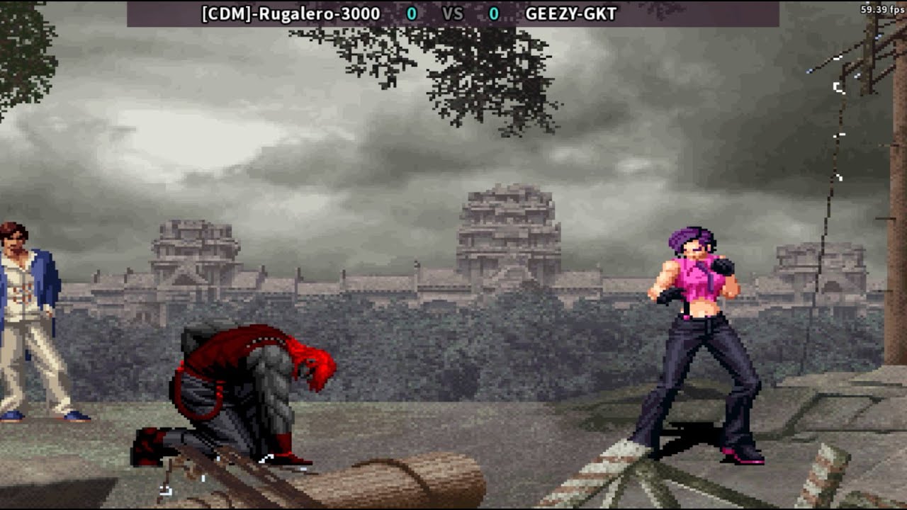 KOF 2002-EL Mejor Rugal PERÚ es HUMILLADO X LA Mejor vanessa MÉXICO