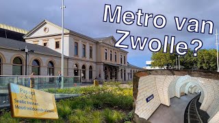 De METRO van ZWOLLE & oude treinen in KAMPEN-ZUID #BartVlog