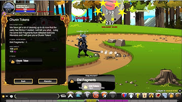 =AQW= How to get Chunin Tokens Fast!! ( Mem and Non-Mem )