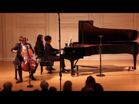 3/3 Brahms Cello Sonata no. 1 E minor: Andrei Ionita (cello), Yekwon Sunwoo (piano)