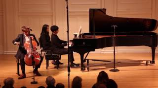 3/3 Brahms Cello Sonata no. 1 E minor: Andrei Ionita (cello), Yekwon Sunwoo (piano)