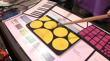 The Sensel Morph touch interface solution at NAMM 2018 | MikesGigTV