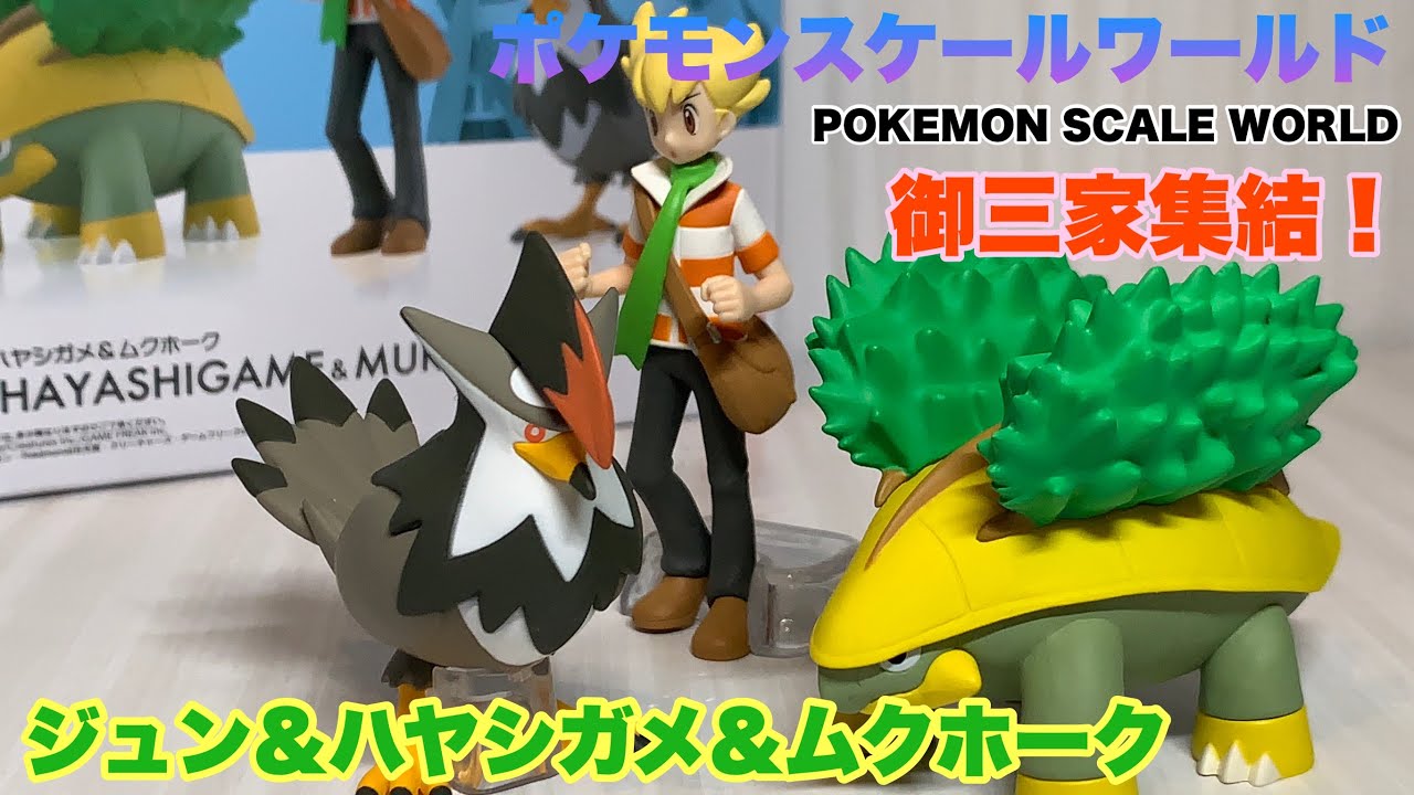 ポケモンスケールワールド シンオウ地方 ジュン＆ハヤシガメ