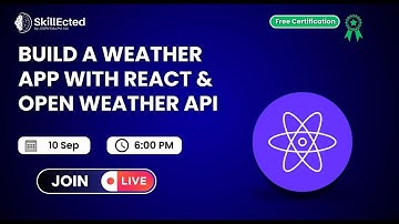 Build a Weather App with React & OpenWeather API