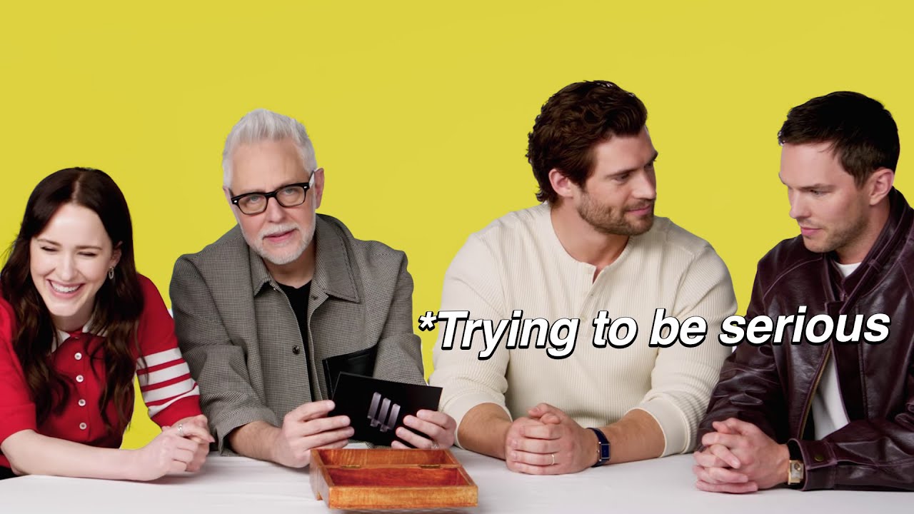 Superman Cast Being Unserious For 5 Minutes Straight