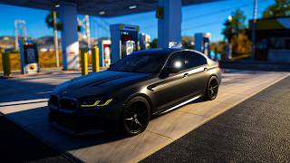 BMW M5 Comp Stage 2 - Realistic POV Drive & Street Drifting | BeamNG.drive